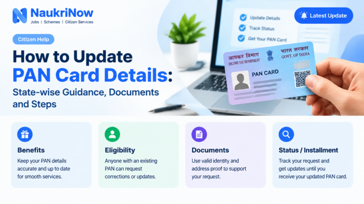 How to Update PAN Card Details: State-wise Guidance, Documents and Steps