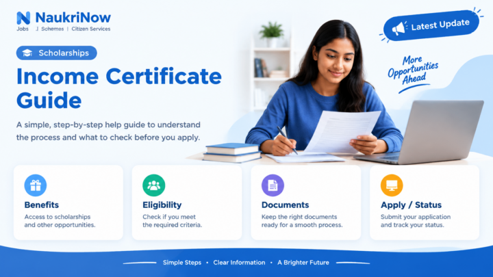 Income Certificate Guide