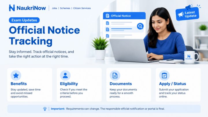Official Notice Tracking
