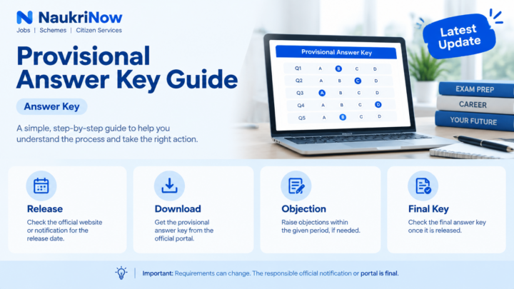Provisional Answer Key Guide