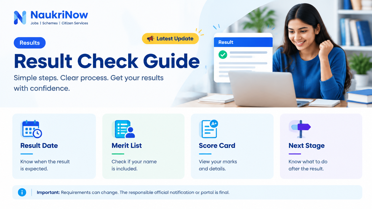 Result Check Guide