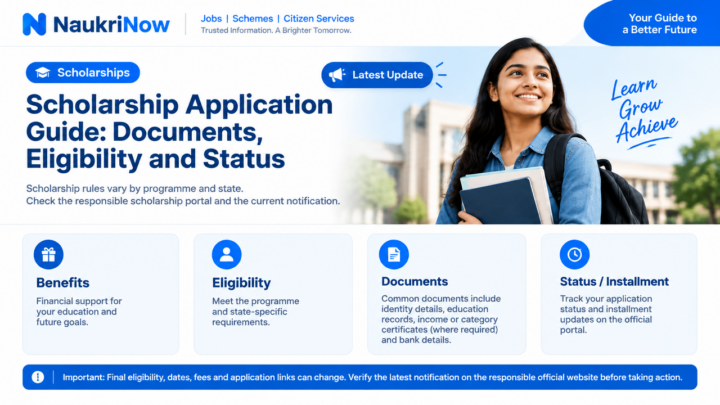 Scholarship Application Guide: Documents, Eligibility and Status