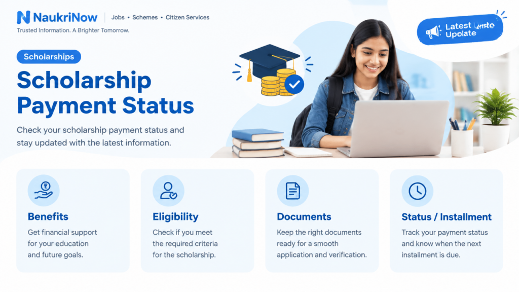 Scholarship Payment Status
