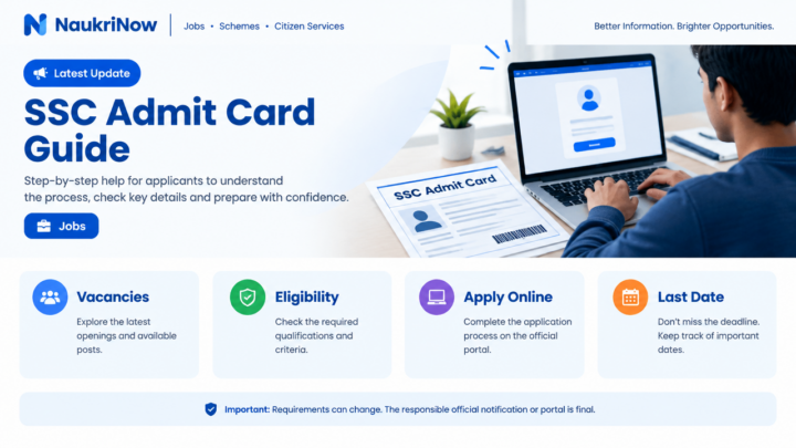 SSC Admit Card Guide