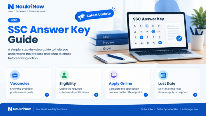 SSC Answer Key Guide