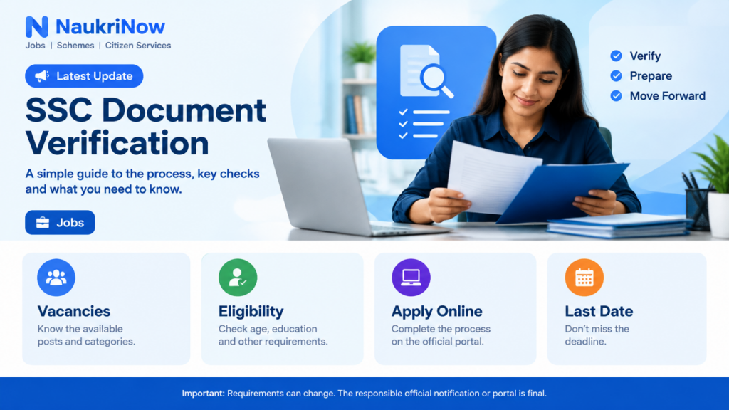 SSC Document Verification