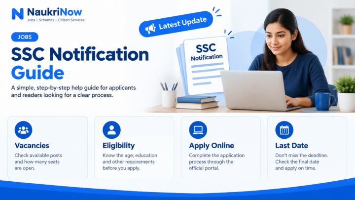 SSC Notification Guide