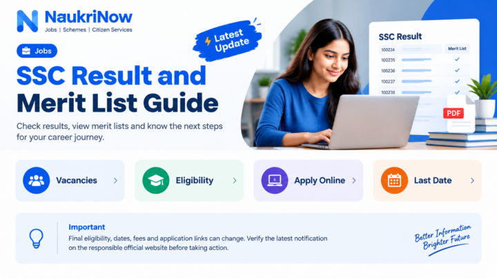 SSC Result and Merit List Guide