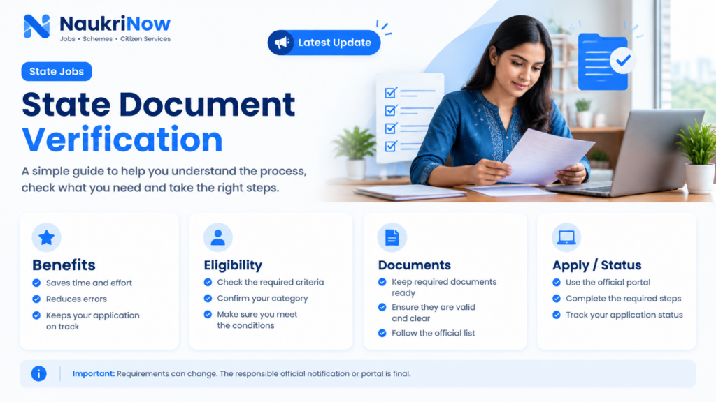 State Document Verification