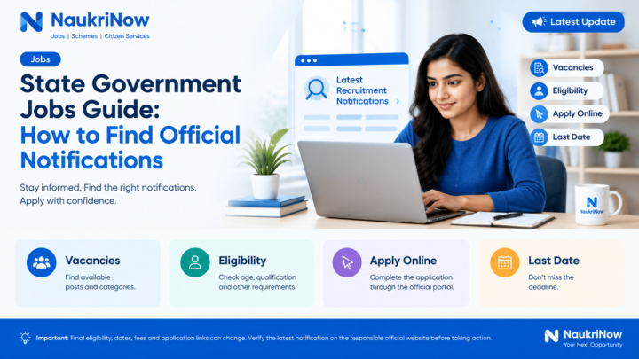 State Government Jobs Guide: How to Find Official Notifications