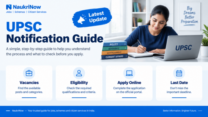 UPSC Notification Guide