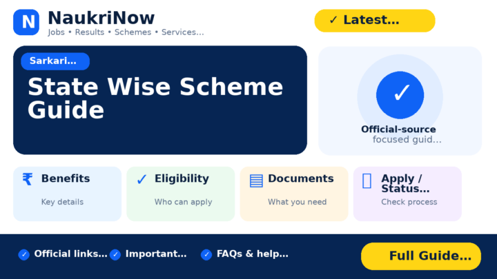 State Wise Scheme Guide
